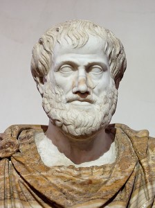 Busto di Aristotele (copia romana da un originale greco in bronzo di Lisippo)