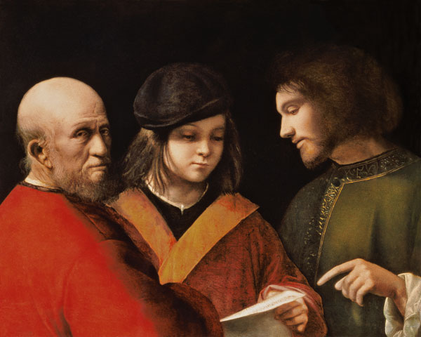 Giorgione, Tre età dell'uomo,
